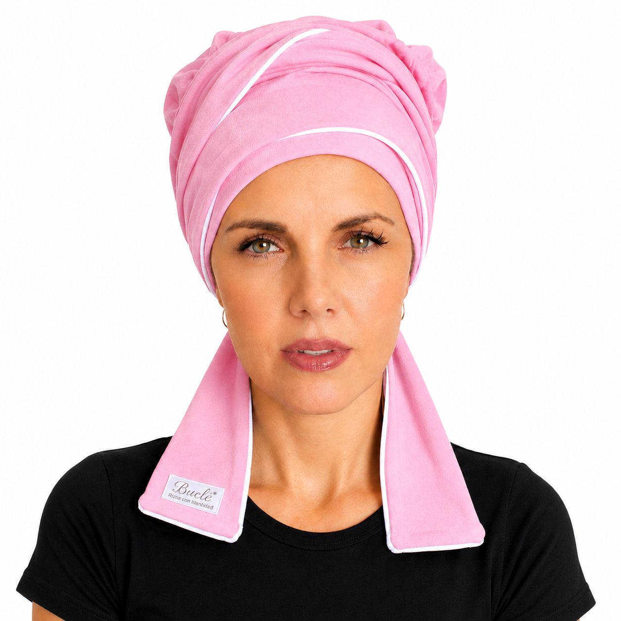 Gorro Plopping Buclé rosa
