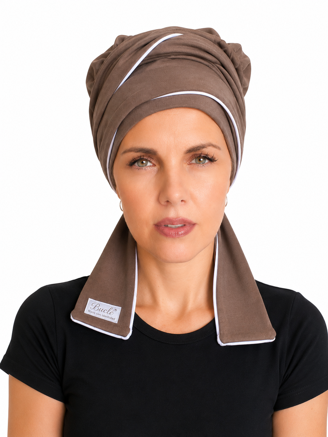 Gorro Plopping Buclé tabaco