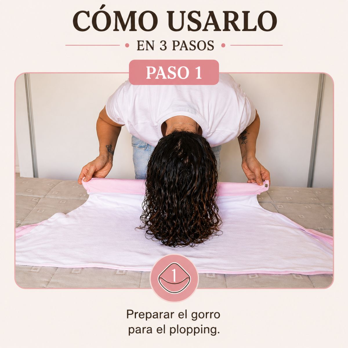 Paso 1: preparar el gorro